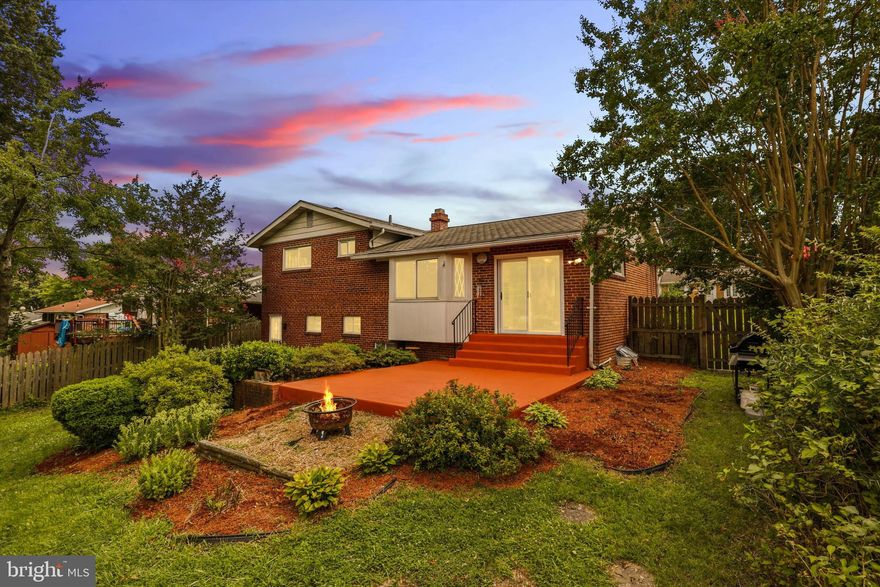 Bursting with character and style, this spectacular 4-story College Park brick Home is a must-see! From the covered entry, step into a split-level interior that welcomes you with freshly painted neutral hues, plush carpeting, and rich hardwood flooring. Updated windows fill nearly every corner with brilliant sunlight creating a warm ambiance across the open-concept living room and dining area. Large glass sliders allow a seamless flow to the backyard where you can host memorable al fresco celebrations. In the eat-in kitchen, you’ll have a full complement of appliances, sleek cabinetry, ample prep space, and a pendant-lit breakfast nook by the bay window.

Kick back and enjoy cooler nights by the generous recreational room’s corner brick fireplace. After a long day, retire to the comfortable proportions of three carpeted private retreats graced with ceiling fans and ample closets. Two tastefully tiled baths accommodate these bedrooms, while a powder room is available for guests. An ideal spot to soak up the sun, the patio overlooking a gently sloping lush backyard secluded by cedar fencing is perfect for your weekend cookouts. Updated Primary and Hall Bathroom,, New Cooktop, and Newer Flooring on Lower Levels. With all this amazing abode has to offer, why wait? Come for a tour before the opportunity passes you by!