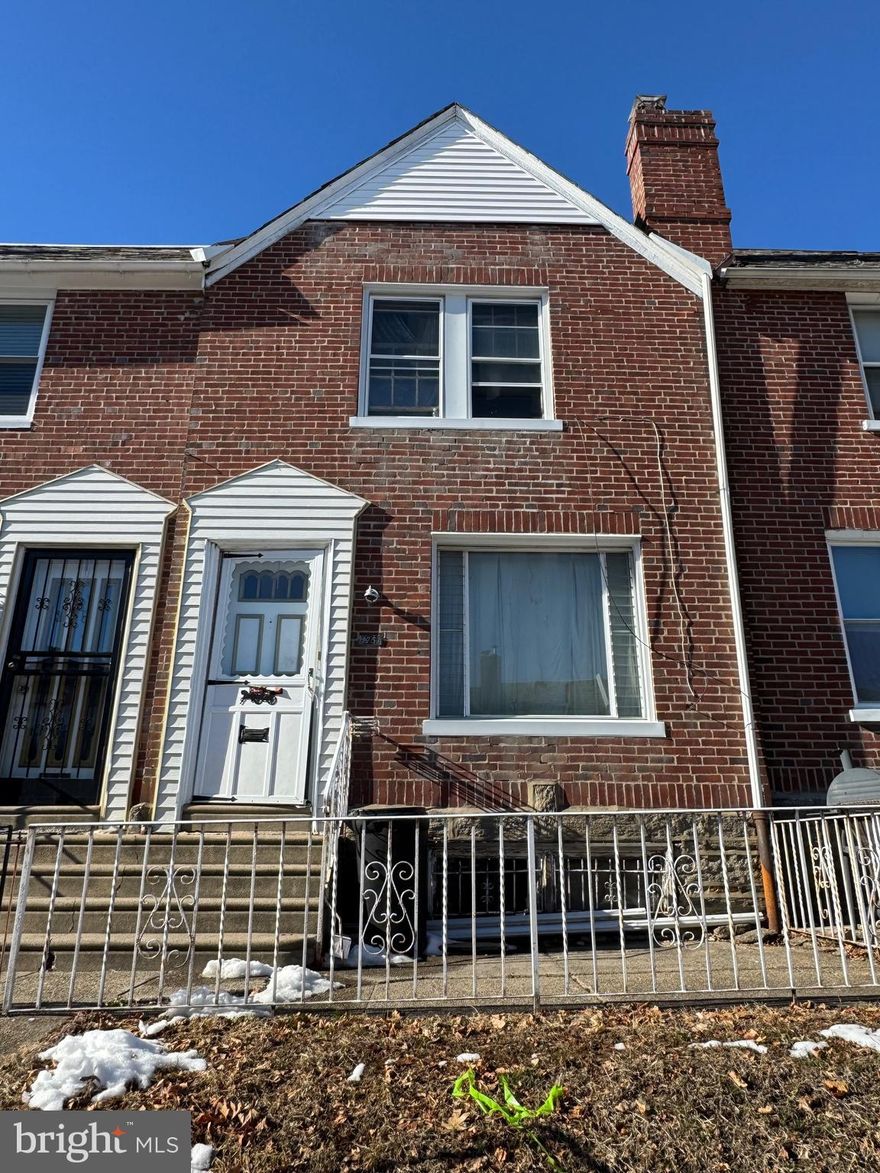 All offers will be presented!! Property is in shell condition & entire property needs a full rehab. Sold Strictly in AS-IS, WHERE-IS condition. What you see is what you get. GREAT for an Investor who wants to do a flip project or renovate & rent out!!! buyer is responsible for U&O, deposit of $2500 must be made within 3 days of signed agreement of sale.