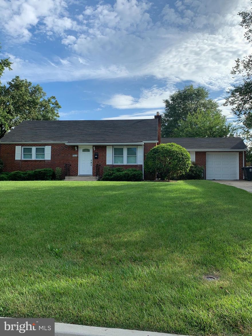 Greetings, my name is 9014 Adelphi Road; It's a pleasure to meet you!  First of all, I would like to introduce myself.  I 'm a brick rambler with  two bedrooms, one bathroom ,  an attic loft that can be use as a bonus room, office, or gym and one car garage with driveway.   You will love the huge fenced back yard. I'm waiting for an occupant to call me home!