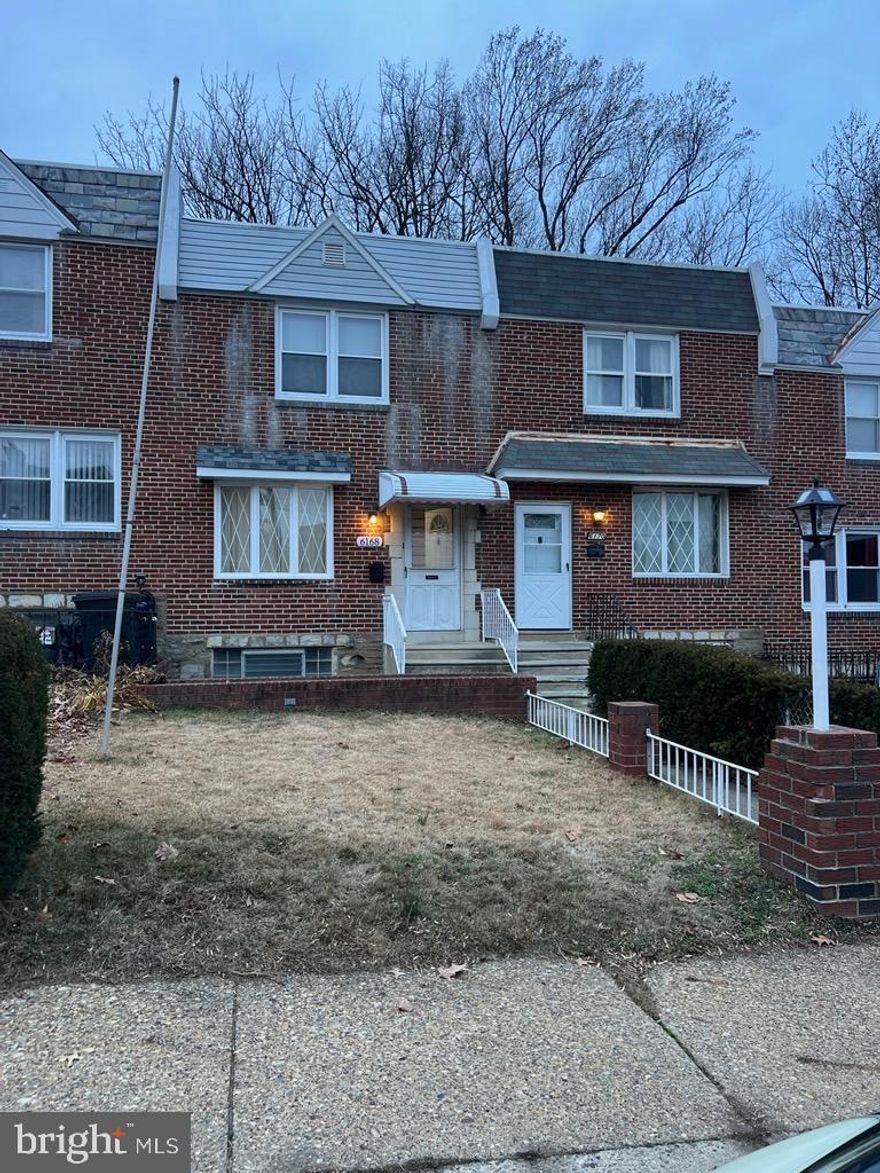 Welcome to 6168 Newtown Ave .... Recently completely renovated 3 Bedroom 1 Bathroom row A/L on a very quiet west side street in the heart of LawnCrest. You enter home to a large Living Room / Dining Room w/ new ultra-modern kitchen w/ granite counter tops and all new stainless-steel appliances as well as a newer ss refrigerator included all in as is condition. The second floor has 3 nice size Bedrooms with an updated hall Bath. The Basement is finished with separate laundry/utility area. Garage converted for storage and work area. This home features new laminate floors t/o as well as new recessed lighting in living room. This move in ready home is minutes to train station, shopping and public transportation.  1 Year Home Warranty available.