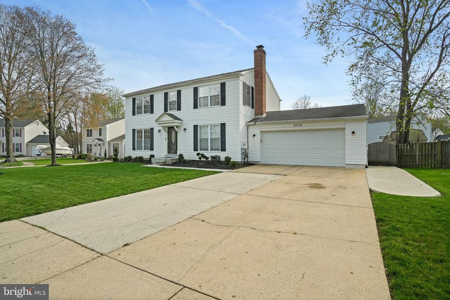 Amazing Colonial in the Heart of Bowie.  3 finished levels of luxury...plus the yard that will impress! Stainless Steel Appliances, Bamboo, Granite, Ceramic Tile, Recessed Lighting, Built In Entertainment Center in Family Rm (for three TV's). 4 BRs 3.5 Baths. One of the full baths is in the awesome finished bsmt. Wet bar, Theater Rm set up, Exercise Rm & Den. Relax in the Backyard oasis. on the composite deck. Warm up by the fire pit. Compete on your own basketball court. Large shed. fenced yard. Main level Laundry/Mud Rm, & laundry chute. Located in sought after Bowie area. Sidewalks, street lights, recreation areas, and trails. Minutes from Bowie Towne Center and Route 50.