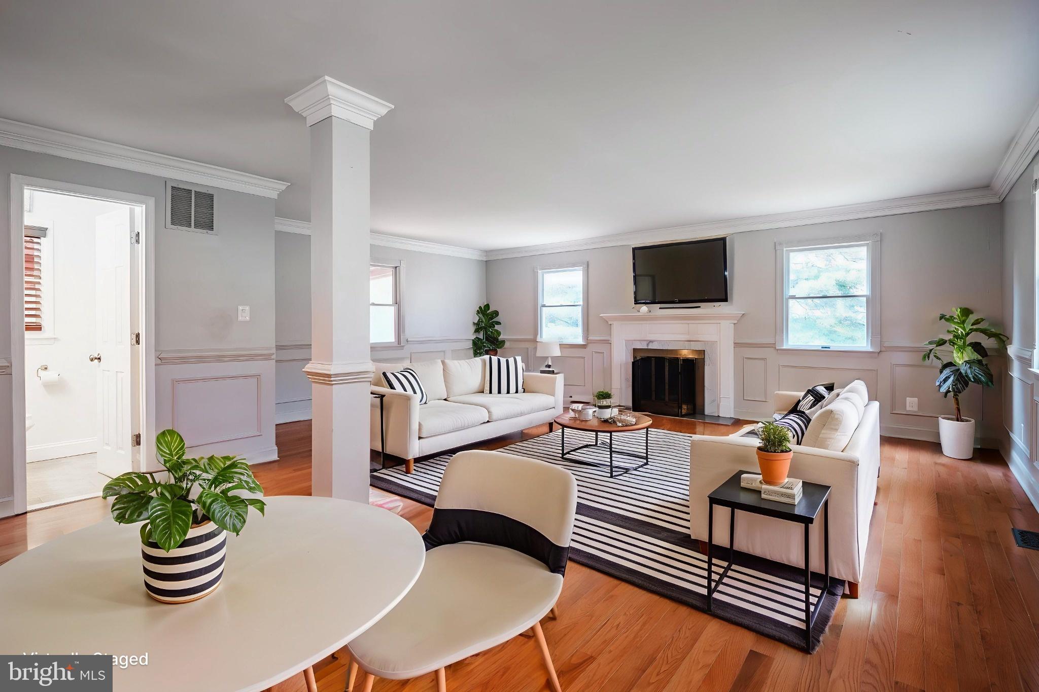NEW PRICE - $649,900 . . . Sellers Say Bring Us An OFFER. You made a checklist: Classic but modern, renovated, multiple large living spaces, ample bedrooms, outdoor space for entertainment, land for peace and tranquility. Welcome to 2220 Timothy Drive! This classic colonial home is nestled on a one-acre lot on a quiet, no-outlet road. Mature trees create a private, woodsy feel, while still being conveniently located just minutes from Route 27 & Route 26. The spacious lot is backed by a large forested area that cannot be developed. So, the tranquility and quite setting will never be disrupted.
As you walk up the sidewalk, you're greeted by a charming front porch. Stepping through the front door, you'll immediately appreciate the openness of the main level. The oversized family room is filled with natural light, highlighting the stunning trim work & wainscoting throughout. A wood-burning fireplace with a gorgeous mantle creates a cozy atmosphere, perfect for enjoying this time of year. Just off the family room is a large updated half bathroom.
Overlooking the front yard, on the opposite side of the stairwell, is the dining room. A large pass-through provides easy access to the kitchen, making it ideal for hosting. The oversized entryway leads into the living room, a spacious bonus area featuring a second fireplace with a grand mantle. Just off the living room, you'll find the absolutely stunning kitchen, which offers plenty of cabinet & counter space! Cherry cabinets are complemented by a modern backsplash, upgraded countertops, stainless appliances, and luxury vinyl flooring leave little to be desired in this space. An amazing sunroom with main floor laundry is filled with natural light and overlooks the rear yard as you head out to the deck. The huge wood deck spans the back of the home, offering both covered and uncovered sections, great for entertaining, as well as easy access to the yard.
The upper level features four large bedrooms and two full bathrooms. The primary bedroom boasts a completely renovated en suite bath with a tile tub surround, modern vanity, and upgraded fixtures. The second full bath offers an upgraded vanity, while the remaining classic trimmings provide a great opportunity to customize this room with your own style in the future!
The lower level provides tons of additional living space, including the 5th bedroom and 3rd full bath. This beautifully finished space is not your average "basement," with LED recessed lighting and windows throughout, creating a bright and welcoming atmosphere. This would make an excellent in-law or guest suite, featuring a charming bedroom with a fireplace, a large recreation room, and a brand new full bath.
This home offers an abundance of living space, both indoors and outdoors. Modern finishes are perfectly paired with stunning original features! This one checks all the boxes and offers a prime location. Don't miss your chance to see it for yourself