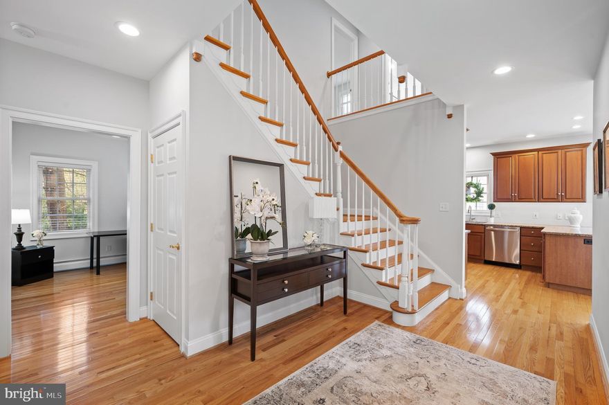 Welcome to this LIKE NEW gem quietly nestled in the heart of West Wayne, Radnor Township. Rarely found, this 5 Bedroom "picture perfect" property is certainly the showcase of the neighborhood from the outside to the inside. From the moment you arrive one can sense the pride of ownership as the exquisitely manicured landscaping gracefully wraps around this "move-in" ready beauty.  A front porch sets a welcoming tone, and as you enter the stunning two story Foyer you know you are in for a treat.  Gleaming hardwood floors seamlessly carry you throughout the First Floor, as an open floor plan allows natural light to create a sunny disposition . Family friendly in ever sense of the word, each room is  inter-connected and can  be enjoyed daily while offering  many entertaining opportunities.  A gas fireplace in the Family Room,  beckons for cherished  memories to be created, while it also can be enjoyed from an informal Breakfast Area, that provides access to the outside deck and captures the amazing backyard oasis.  The natural flows continues into the gourmet Kitchen with breakfast bar,  granite countertops and stainless steel appliances. And if you are looking to formally dine, there is a separate large Dining Room to be enjoyed. The First Floor is completed by a private Office, Powder Room, and Mudroom with direct access to the 2 car attached Garage.  A grand staircase leads to the Second Floor where an expansive landing creatively creates  4 private Bedrooms serviced by a large Hall Bathroom with double vanities and tub/shower combination. Above the garage, a  breathtaking  Primary Suite with vaulted ceiling, walk-in closet, and luxurious Bathroom can be found offering a private sanctuary to begin and end you day. The square footage continues down to the fully finished Lower Level featuring an additional 700 square feet to enjoyed with high ceilings, daylight windows, exercise space and newly updated Powder Room. This delightful property has every possible amenity, with manageable square footage, while harmoniously blending into its natural soundings as  nearby babbling creek provides a storybook setting of peace and tranquility. Don't miss your opportunity to own in this coveted  South Devon community with sidewalks throughout the neighborhood, and to Radnor Township parks and walking trails.  All of this plus minutes from Farmers Market and Downtown Wayne....Showings begin Thursday April 11th!!