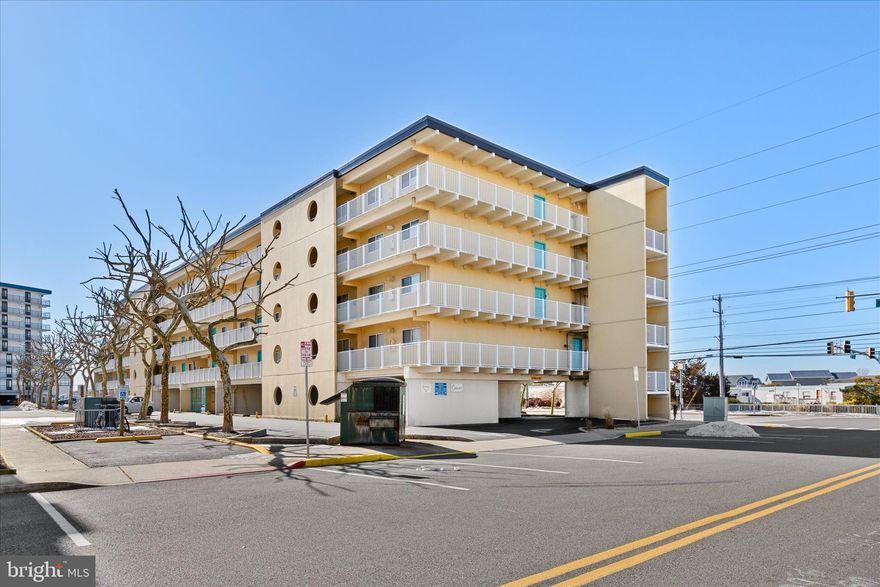 Welcome to your perfect beach retreat in the heart of North Ocean City! This beautifully maintained 4th-floor ocean block condo offers the ideal blend of coastal lifestyle and everyday convenience, located just steps from the sand and surf.
Unit 407 features a bright and open living area that flows seamlessly onto a private balcony—perfect for morning coffee, evening cocktails, and enjoying the ocean breeze. The open-concept layout creates a relaxed and inviting space for entertaining family and friends after a day at the beach.
The kitchen is well equipped with ample cabinetry and counter space, making meal prep easy whether you're hosting guests or enjoying a quiet night in. The generously sized bedrooms provide comfortable accommodations, while large windows bring in natural light throughout the unit.
Rare for ocean block properties, this unit includes two assigned parking spaces a major convenience during peak season as well as enclosed storage, ideal for bikes, chairs, umbrellas, and all your beach gear.
This property is perfectly suited as a primary residence, second home, or income producing rental, with strong demand in one of Ocean City’s most desirable beach locations. Enjoy walkability to dining, shopping, entertainment, and public beach access just moments away.
Prime location, extra parking, and storage. Everything you need for effortless coastal living.