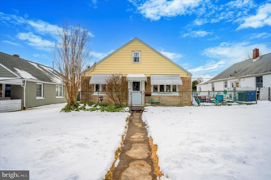 Discover the perfect blend of comfort and space in this inviting Cape Cod nestled in Fox Chase.  Step into the oversized living room with loads of natural light and plenty of space to entertain.  The eat in kitchen has been tastefully updated over the years and features plenty of storage, modern appliances and enough counter space to prep for any size meal!  On this level are two generously sized bedrooms, a full bathroom and a laundry room with convenient access to the yard.  

Upstairs you'll find another nice sized bedroom and a half bathroom.  Also on this level is a flex space, which would make the perfect home office.  The back yard is a huge grassy landscape with a shed for all of your gardening tools.  

Other amenities of this home are:  central air, a newer roof (5 years), hot water heater (5 years), an abundance of closet space and close to shopping, hospitals and highways.