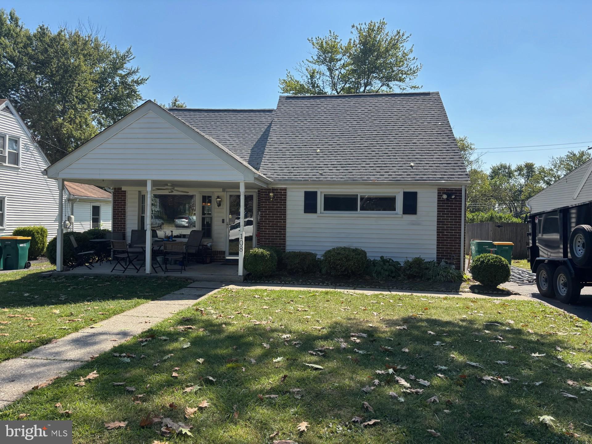 Welcome to this great Cape Cod in West Norriton. This home is located in a beautiful neighborhood and on a beautiful lot with back yard. The home starts with a charming covered front porch. Enter the living room area with bright bay window. Opens to the Eat in Kitchen area. There is a rear addition with pantry/laundry area and a great family room space with sliders to rear decl. Main floor has spacious main bedroom with plenty of closet space and additional bedroom. Full updated bathroom. Upstairs is additional bedroom and 4th bedroom/office space as well as its own full bath with laundry. Driveway parking and one car detached garage. Rear deck and patio area overlook the back yard. This is a great space to relax and entertain. Put this home on your list to see today!