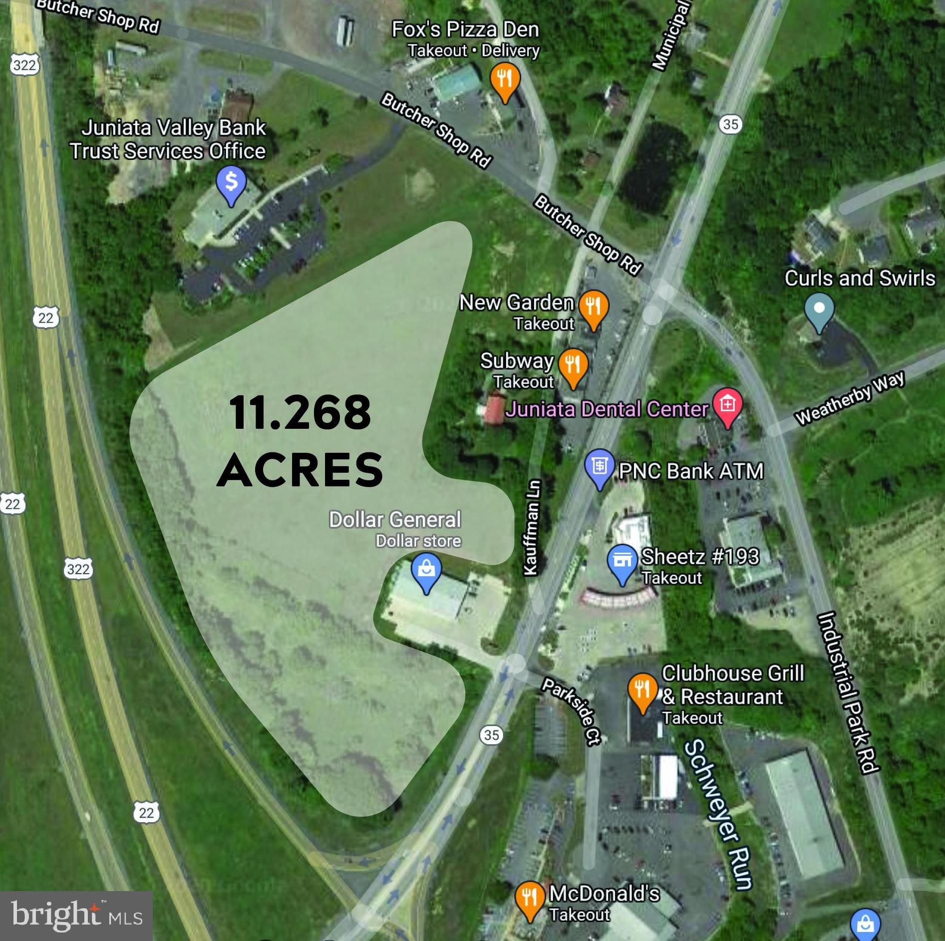 US Route 22/322 & Rt. 35 KAUFFMAN LANE