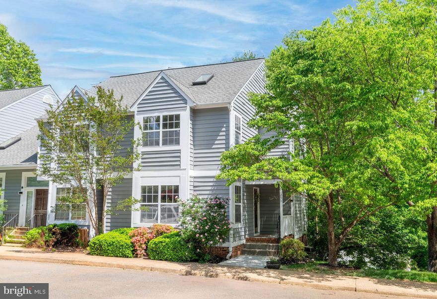 Welcome to 1259 Maple View Drive in the Willow Lake Subdivision! Located conveniently off I64 and minutes away from Carters Mountain, Monticello and everything Charlottesville has to offer.
This end unit townhome has 2,435 square of finished living space on 3 levels.  The main level features the kitchen which has new granite counter tops, stainless steel appliances, new LVP flooring and an eat-in area with a wood burning fireplace.  The main level also has a sunroom off the kitchen and a huge living room.  The primary bedroom upstairs has a large walk-in closet, with a double sink and bathroom.  The second bedroom is just as large with it's own private full bathroom.  The basement area is a huge plus. There's a family room with new carpet, built in book shelves, gas fireplace and leads you outside to the concrete porch.  The laundry room/storage room is   also huge.  A ton more cabinet space with a huge closet (20 plus feet) so you can hang your extra clothes, ski outfits, etc.  Large washer and dryer convey.  The basement also has a third full bathroom. This townhome has it all.