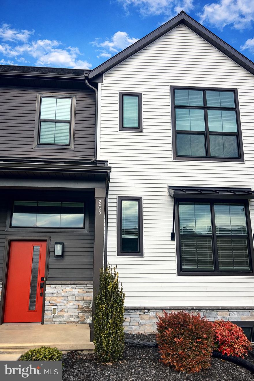 Buy with added confidence—this home includes a 2-year Buyer’s SUPREME Home Warranty plan from America’s Preferred Home Warranty, helping protect against unexpected repair costs on covered items during your first 2 years of ownership. (Coverage details, limits, and exclusions apply.)

Welcome to this beautifully maintained, like-new townhome in Madison Court, ideally located in the heart of Mechanicsburg Borough. Offering 3 bedrooms, 2.5 bathrooms, and 1,856 square feet of living space, this home blends modern style with everyday comfort.

The main level features an open-concept layout with durable vinyl plank flooring throughout the living, dining, and kitchen areas—perfect for entertaining or daily living. The kitchen is a standout with quartz countertops, tile backsplash, stainless steel appliances, a large center island, and pantry storage. Just off the rear-entry one-car garage, enjoy easy access and a private patio for outdoor relaxation.

Upstairs, you’ll find all three bedrooms, two full baths, and a conveniently located laundry room. The spacious owner’s suite includes a large walk-in closet and private bath with a double vanity and stall shower. A full, unfinished basement offers plenty of storage and future finishing potential. Custom blinds are included throughout both levels.

Located within the growing Legacy Park community, Madison Court is designed for connection and convenience with planned walking trails, green space, retail, and more. A 1 minute walk to the Market Square including Wolf Brewing Co, Luna Italian Cuisine, Down To Earth Cafe & MORE.  Just minutes from Route 114 and major commuter routes. Move-in ready, quick possession available, don’t miss your opportunity to make it yours!