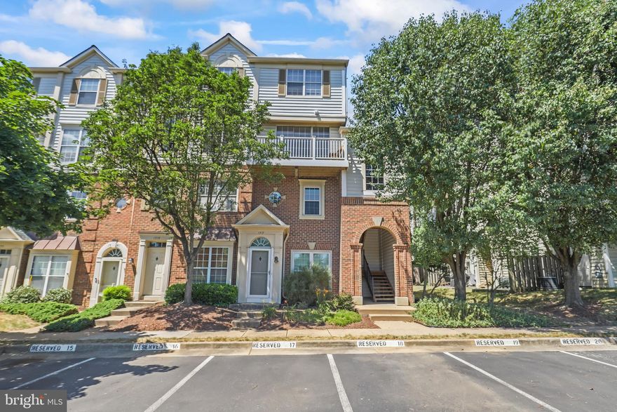 Gorgeous Updated Top Floor Condo at Kingsgate!  Open concept floor plan with 1,151 sq. ft and 2BR/2.5BA on two levels.  Natural light pours through the huge windows.  High ceilings on the main level and vaulted bedroom ceilings upstairs add to the sense of spaciousness.  Chirping birds invite you to come out and relax on your full length balcony.  The living room and dining area are defined by a cozy 3-sided gas fireplace.  A four seater breakfast bar overlooks a completely remodeled kitchen with marble counters, tile backsplash, stainless steel appliances, gas cooking and stylish new hardware.  The half BA is fully upgraded, with honeycomb tile floor, lighting, toilet, pedestal sink - even a glass door knob!  Owner's suite is a dream come true!  A barn door opens to a large BA with dual vanities and  walk-in shower with square rain shower head and hand held sprayer.  A walk in closet is customized with space saving shelves. The secondary suite is perfect for a roommate, guest, home office or little one, with its own walk-in closet and full BA with a deep soaking tub.  The upper laundry closet is convenient.  Crown molding adds elegance and attached display shelves convey.  Awesome location, walkable to Fairlington Centre, with Ramparts Tavern & Grill, CVS, Baskin Robbins and more.  Bradlee Shopping Center offering Safeway, Fresh Market, Starbucks, etc. is a stone's throw away.  Chinquapin Park Recreation Center & Pool is right across King Street. Entertainment and shopping options abound with Shirlington, National Harbor, Pentagon City and Old Town Alexandria closeby.  Easy commute to DC, the Pentagon, Crystal City and Arlington near Metro Bus Routes with King Street - Old Town and Braddock Road Metros less than 3 miles away. Rarely available - Must See!