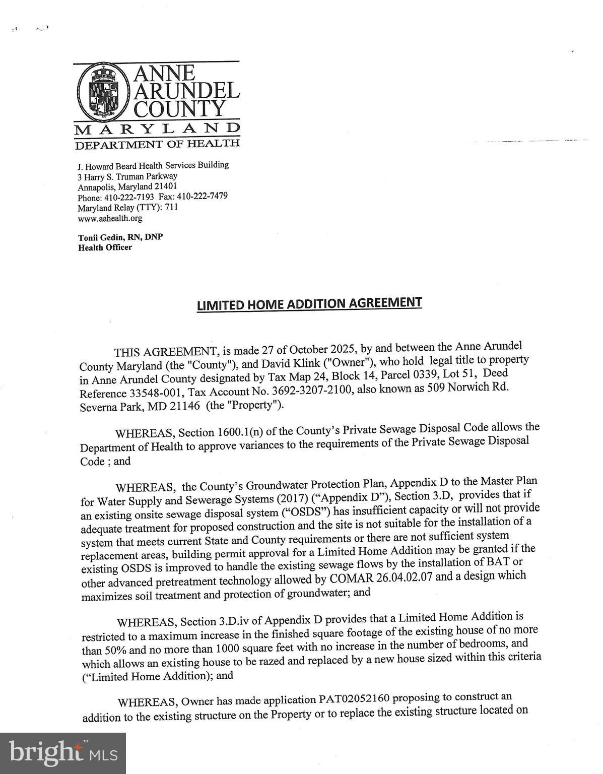 RIVERDALE PARK - Residential