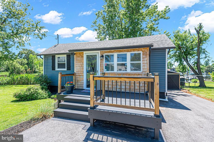 ** OPEN HOUSE - Saturday, May 30, 11am to 1pm **   WOW! What a find! Welcome to your private waterfront paradise on Jones Creek. Absolutely charming waterside bungalow - updated kitchen and bathroom, windows and flooring. Parking for eight cars! Close to North Point State Park. Less than 30 minutes to Towson, downtown, BWI. Floating dock - seller kept 19' Bayliner at the dock; only 15 minutes by boat to the Chesapeake! Driveway, siding and back roof done in 2022. Canoe, kayak or paddleboard from your back yard!