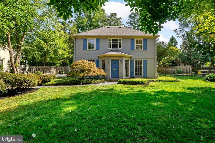 Come and take a look at this beautiful four bedroom, three and a half bathroom residence with incredible curb appeal and an unbelievable yard backing up to Elephant Park located in the heart of Wyndmoor. On the interior, the home features a spacious and bright chef's kitchen with a center island, double sink, double oven, pendant lighting, Corian countertops, and a space for an office. Also, it has a picturesque bay window facing the gorgeous rear of the property with a breakfast nook. Formal living and dining rooms with hardwood floors provide ample space for entertaining. 

Escape each evening to the expansive primary suite boasting large windows and outdoor access. Its ensuite bathroom features a soaking tub, stall shower, and an oversized vanity.  Three remaining bedrooms are generously sized with one currently in use as a home-office. The highest floor of the home leads to a bonus room that offers potential to be utilized as recreation/office space or an additional guest bedroom.

Other home highlights include an attached two-car garage, a full dry basement, a fenced-in yard with a slate paved patio, and mature trees and landscaping. This prime address is just minutes away from all of the attractions found in both Chestnut Hill and Wyndmoor. Public transportation, shops, restaurants, and neighborhood conveniences are all easily accessible.