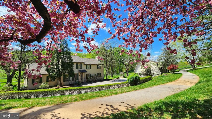 Incredible opportunity to own a piece of historic Charlestown Township’s horse country with this circa 1794 farmhouse on 22 plus acres, which offers the air of an old-world country estate.  Additions and upgrades add living space, light and amenities, including central air. This three-bedroom, two-bath farmhouse features exterior hardscaping and overlooks 22+ acres of pastures and woods with clear scenic views.  The property includes the original bank barn and spring house as well as an 8-stall horse barn with wash stall, tack room, meeting/party room, and storage. There is an outdoor lighted ring, four large paddocks and two smaller ones and two run-in sheds. The equestrian can ride out to trails or across the lane to Reinbow’s End Farm, which offers training and an indoor arena. The smaller 2nd barn has an expansive workshop/ storage space with garage door access. The property is under conservation easement with French and Pickering Creeks Conservation Trust. Convenient to the turnpike, 401, 202, Malvern, King of Prussia, West Chester and Philadelphia!  Great Valley school district! Bring your vision to take this property to the next level and load up your horses for fine country living at 1105 Greene Lane Road!