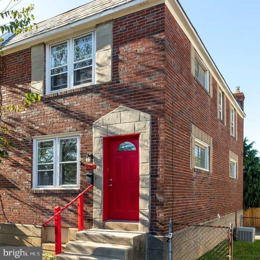 Welcome to  2219 Dermond Ave, Upper Darby, PA 19082! This well-maintained two-story townhouse features 3 bedrooms and 1 full bathroom.  The home also includes a basement, providing additional storage or potential living space. It benefits from added privacy and natural light as an end-unit row home. Come see this wonderfully maintained and updated end-of-row home. Don't choose between parking and a yard, this house has both. With the wonderful side yard, you get both ample outdoor space and off-street parking with the attached garage. Great curb appeal! Schedule your showings today.