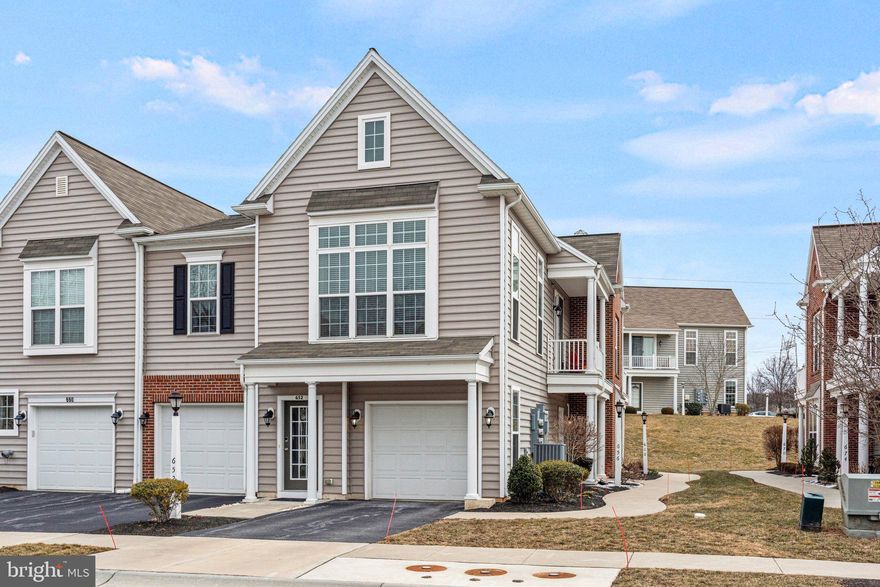 *Furnished* maintenance-free luxury condo in the popular Deer Run neighborhood located minutes from Penn State Hershey Med! Perfect for someone looking for a touch of modern luxury at an affordable price. This Carson model is one of the largest in the neighborhood and impeccably maintained with 2 big bedrooms, 2 full baths, and 1-car garage. Enter through the glass door and drop your shoes at the foyer before heading upstairs to a bright open floor plan with 11' ceilings, floor-to-ceiling windows, real wood flooring, and gourmet kitchen with extra tall custom cabinetry, granite countertops, and stainless steel appliances. You'll love soaking in the natural light spilling through the open great room with its huge windows. The spacious master suite features a huge walk-in closet and private bathroom. An extra bedroom, hallway bath, and ample laundry room allows plenty of space for visitors, an office, or housemates. Have breakfast on the overhanging granite island, and dinner in the dining area. Enjoy cocktails on the balcony while enjoying the view as dogs, strollers, and joggers pass by merrily. You can even jump on your bike to get fresh air at the 28-acre Gelder Park around the corner with its tennis court, basketball court, 2 sand volleyball courts, picnic pavilions with tables, a baseball field, soccer field, concession stand with restrooms, lacrosse wall, miles of paved walking/bike paths that wind through Hershey, and nature trails that access Swatara Creek. The $203/month HOA fee is paid by Landlady and covers landscaping, snow removal, and all exterior maintenance. Conveniently accessible to 322 (Harrisburg), Route 283 (Elizabethtown/Lancaster), Harrisburg airport, etc. Grab it before someone else does!