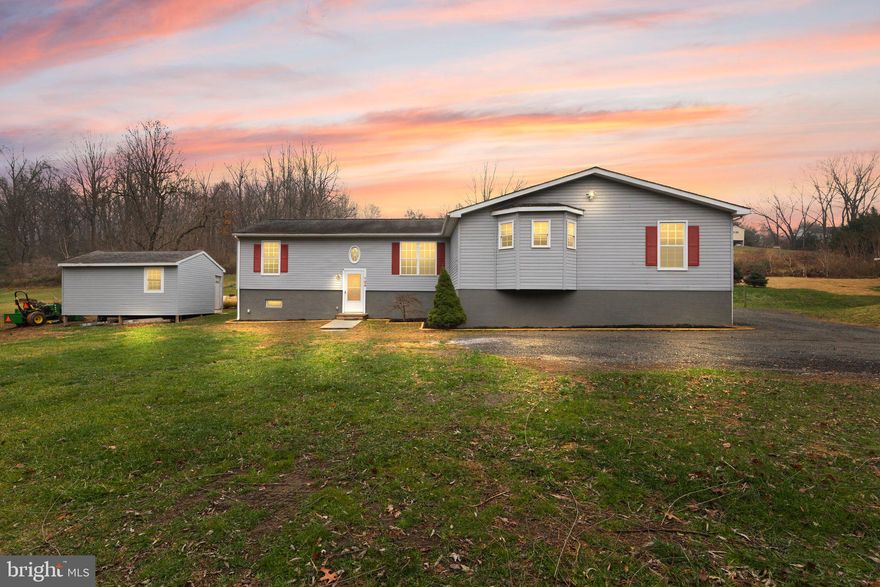 Back on The Market as Buyer Was Unable to Satisfy Their Homesale Contingency.
A Fantastic Opportunity Awaits The New Owner On This 4 Bedroom, 2 1/2 Bath Raised Rancher, Nestled on a Peaceful .80 +-Acre Lot! Recently Updated and Move-In Ready, This Home is a Must See and Should Not Be Missed! As You Enter, You are Greeted With Brand New Luxury Vinyl Plank Flooring, Fresh Paint and Trim, New LED Recessed Lighting Throughout the Main Level, and a Custom Floor Plan, Which Creates a Spacious, Functional Design and Feel. The Open Layout of the Kitchen, Dining Area and Living Room is Perfect For Family Gatherings and Entertaining. The Country Kitchen Features Maple Cabinets, Tile Countertops, and Brand New Stainless Steel Appliances. There is Also a Walkout Off Of The Kitchen, Which Leads To a Large Freshly Stained Deck, Running a Full 48 ft. Along The Rear of The Home. The Living Room Has Brand New Ceiling Fans and the Option For a Pellet Stove With the Installed Hookup. The 17'X12' Master Bedroom Boasts New LVP Floors, Has a Walkout to The Rear Deck, and Includes a 12'X8' Master Bath With a Soaking Tub. 3 Additional Nice Sized Bedrooms Adorn The Main Level. There is Also an Updated Main Bath and Powder Room. The Bedrooms Feature New Ceiling Fans, and Fresh Paint and Trim. The Main Level Laundry Room and the Office/Bonus Room Add To the New Owner's List of Wants! The Lower Level Features a 29'X14' Family Room With Bar, 2 Bonus Rooms, and a Storage Area/Utility Room. The Spacious Yard Allows Plenty of Room For Outdoor Activities and the 20'X16' Shed is Fantastic For Additional Storage! 
This Property is Located Just Over The Mason Dixon Line in Beautiful Southern York County, Close to Shopping, and is Perfect For Maryland or Pennsylvania Commuting!!