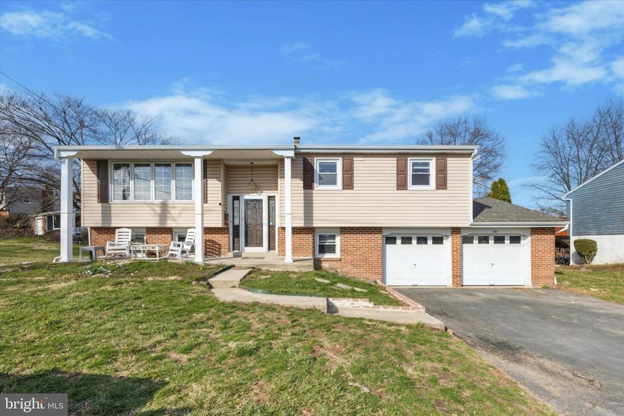 Welcome to this beautifully updated 4-bedroom, 1.5-bath split foyer home, offering the perfect blend of modern upgrades and functional living space. Step inside to find refinished hardwood floors flowing throughout the main level, which features a spacious living room, dining room, and a stunning modern kitchen with white shaker cabinets, granite countertops, and stainless steel appliances. Three comfortable bedrooms and a stylish hall bath complete this level.
The finished lower level expands your living space with a large family room, a 4th bedroom, an office, laundry room, and a convenient half bath. Enjoy direct walk-out access from the family room to the fenced-in backyard, complete with a covered porch—perfect for relaxing or entertaining.
Additional highlights include a 2-car attached garage, an extended driveway for ample parking, and easy access to Route 422. Located in the Pottsgrove School District, this home is within walking distance to the elementary school and just a short drive to shopping, dining, and everyday conveniences.
Don’t miss your chance to call this move-in-ready home yours—schedule a tour today!