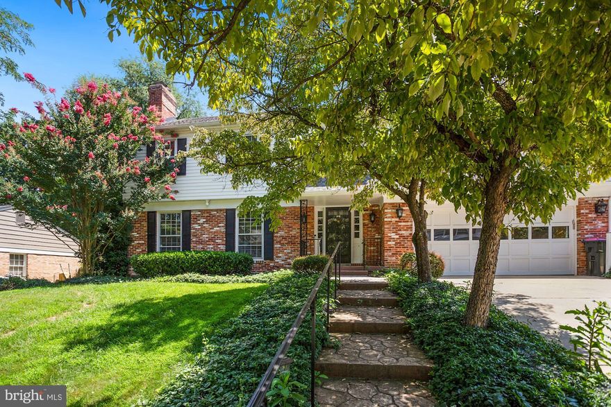 Located in the sought-after Willerburn Acres community, this beautiful 5BR/3.5BA home offers a balanced mix of formal entertaining spaces and cozy family living on three levels. The home has been meticulously cared for. The traditional layout offers 4 spacious bedrooms on the upper floor with 2 full baths, plus an additional bedroom and full bath in the lower level and powder room on the main level. The living room has tons of natural light and fireplace with mantle, formal dining room, gourmet kitchen with gas cooking, tons of cabinet space and views of the backyard from every window plus breakfast room with sliding doors out to rear patio. The lower level is finished and offers additional living space or rec. room, plus utility/laundry room area great for storage. An attached front-entry garage and driveway offer plenty of parking. The fenced-in backyard is great for summer BBQ's!