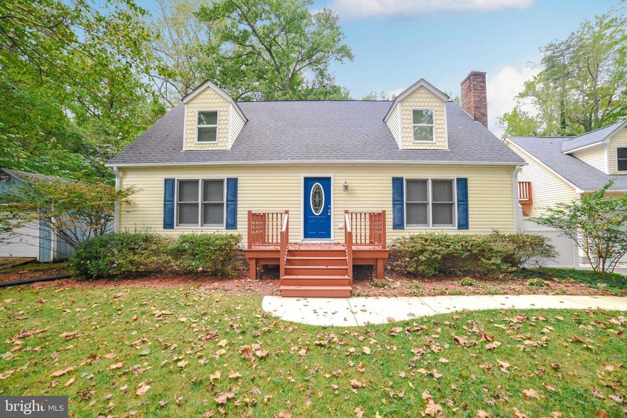 Waterfront Cape Cod nestled on Little Kingston Creek right off the Patuxent River. This four
bedroom, two and a half bath home is quietly located on Kingston Creek Road just minutes
from NAS Patuxent River and Solomon’s Island. The kitchen has all new custom cabinets,
granite countertops and tile backsplashes which were installed in 2021. Fresh paint and
new flooring were installed throughout the main level. The solid hickory hardwood floors
and remote-controlled gas fireplace makes for a cozy gathering in the living room. This
home has two large bedrooms on the main level. The main bathroom was upgraded with
new dual vanities, fixtures, and mirrors.

The second floor is finished with solid red oak floors. Great views from the picture windows
of the oversized dormers of the backyard, waterfront, and piers. A very spacious master
bedroom and bath with a shower is to your right. To the left was used as a home gym and
entertainment area but can easily be furnished as a fourth bedroom. A huge unfinished
walk out basement is perfect for a theater room, workshop, or extra storage. The
basement is roughed in for an additional full bath.

The garage is detached and offers three bays of unobstructed parking. An exterior private
entrance to the additional 600 sq ft above the garage is finished as a billiard room (pool
table conveys) with a half bath. This bamboo flooring space could be converted to an in-law
or a teen’s living space. Two HVACs in the main house and one HVAC in the garage provide
a total of over 4300 sq ft of conditioned space! Step out onto the large 2 tier wrap around
deck and enjoy the view of your private cove on Little Kingston Creek. The pier, with water
and electric installed, has a 10,000lb boat lift as well as 2 jet ski lifts along with a floating
dock on deep water. Perfect for a sailboat or power boat and just minutes to the Patuxent
River.

This home is perfect for the nature lover! Up to a dozen deer can regularly be seen in the
backyard. Across the street has been home to a nesting pair of bald eagles for several
years. Families of purple martins inhabit the “hotel” in the backyard. From the pier, catching
blue crabs or casting a line for perch, spot and an occasional rockfish provides for a
relaxing day!