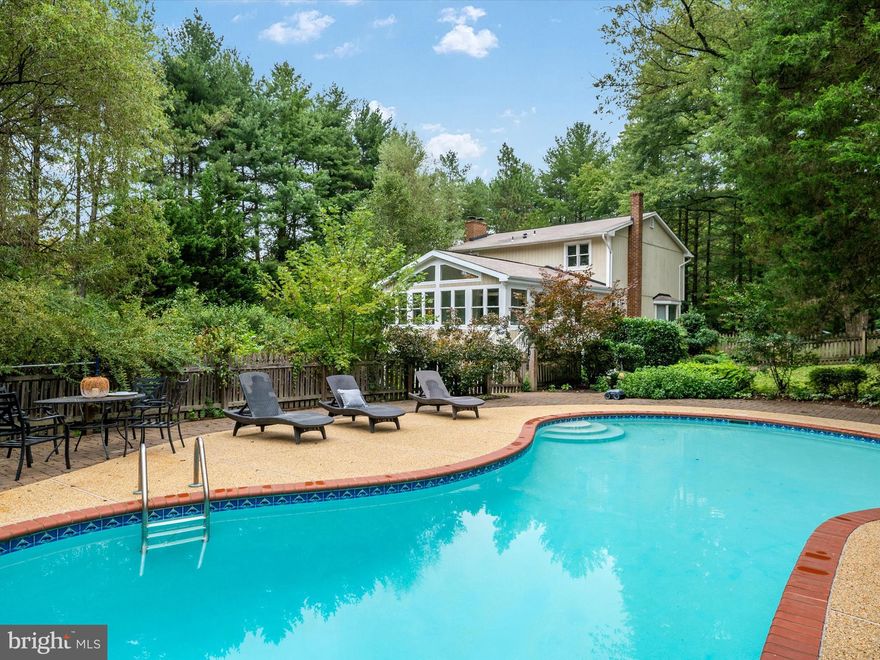 HUGE PRICE IMPROVEMENT! Welcome to a beautifully maintained 4-bedroom, 2.5-bath home on a picturesque one-acre lot in sought out Davidsonville. This classic home offers the perfect blend of timeless design, modern updates, and exceptional spaces for both everyday living and entertaining. The inviting main level is thoughtfully designed for comfort and flow. A spacious living room opens directly to the updated kitchen, creating the heart of the home. The kitchen features modern finishes, abundant cabinetry, and views of the backyard pool and lawn. Just off the living room, a four-season sunroom provides light-filled additional living space, perfect for morning coffee or year-round relaxation. A separate dining room is ideal for hosting gatherings, while a cozy gathering room with a fireplace offers the perfect spot to unwind on cooler evenings. A convenient half bath and access to the two car garage completes this level. Upstairs, you’ll find four generously sized bedrooms, including a serene primary suite with a beautifully updated en-suite bath. An additional full bath serves the remaining bedrooms, making the upper level ideal for family and guests alike. The finished lower level expands your living space with a large recreation room and pool table. There is also ample unfinished storage space, with plenty of room for a gym. Step outside to your own backyard retreat: a sparkling in-ground pool, expansive patio, outdoor tv area, and lush lawn ideal for gatherings and endless opportunities for outdoor fun. The property’s sprawling setting offers both privacy and room to play, while still being close to major commuter routes, shopping and dining. With its blend of updates, space, and a premier location, 2744 Swann Way is a must-see opportunity to own a slice of Davidsonville living.