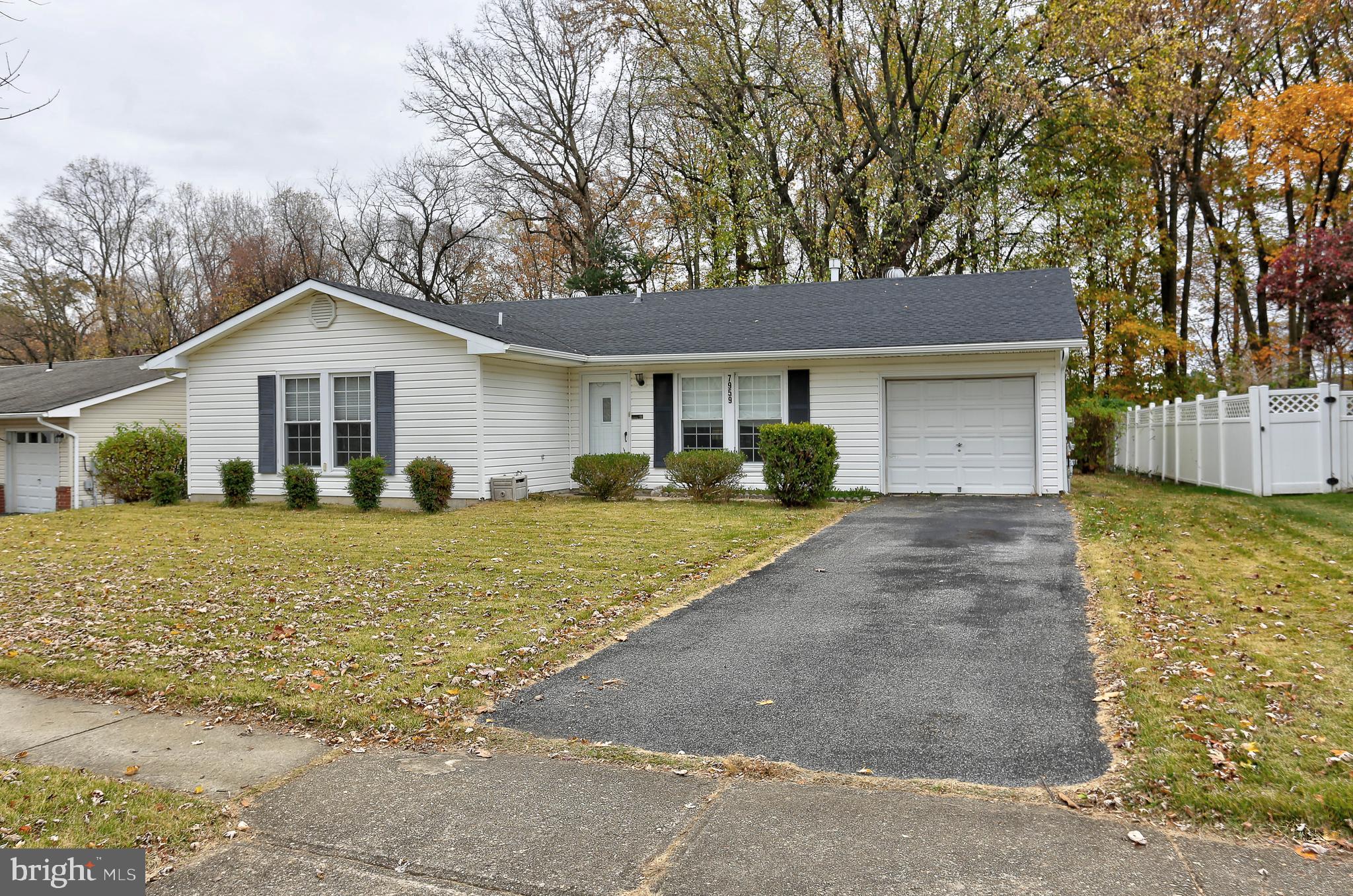 Beautifully remodeled 4 bedroom, 2 bath rancher that backs to serene woods and county park. Brand new kitchen features all new stainless steel appliances, LVP flooring, granite counters and is open to an eat-in area plus the family room. The home also has a separate dining room that could easily be converted to an office area/den. As you walk out the rear sliding glass door you will find an electric awning that provides protection from sun and rain. There's a large deck area that's great for entertaining or relaxing in the back yard. The roof, kitchen (including cabinets, granite countertops and appliance), water heater, and flooring are all brand new and the home has been freshly painted.
Please Note: part of the garage was converted to extra living space and storage and is now 2 separate storage spaces, one accessed from the original garage door, one storage space that is accessed from the inside of the home, and the rest is added space to the living space inside the home.