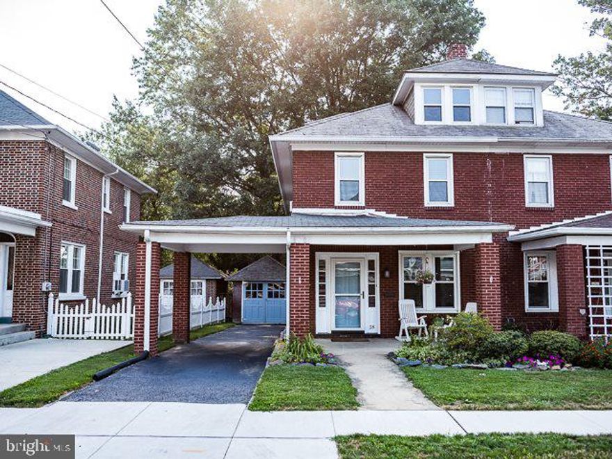 Don't look any further! Wonderful brick semi in Suburban schools w/many upgrades including new kitchen cabinets, counter-tops, appliances and floor. LAU rm moved to updated 1st flr half bath. New hi quality laminate on 1st flr and refinished 2nd flr hardwoods. New plumbing, electric and paint throughout. Large level fenced yard. Close to 83 and 30 and downtown!