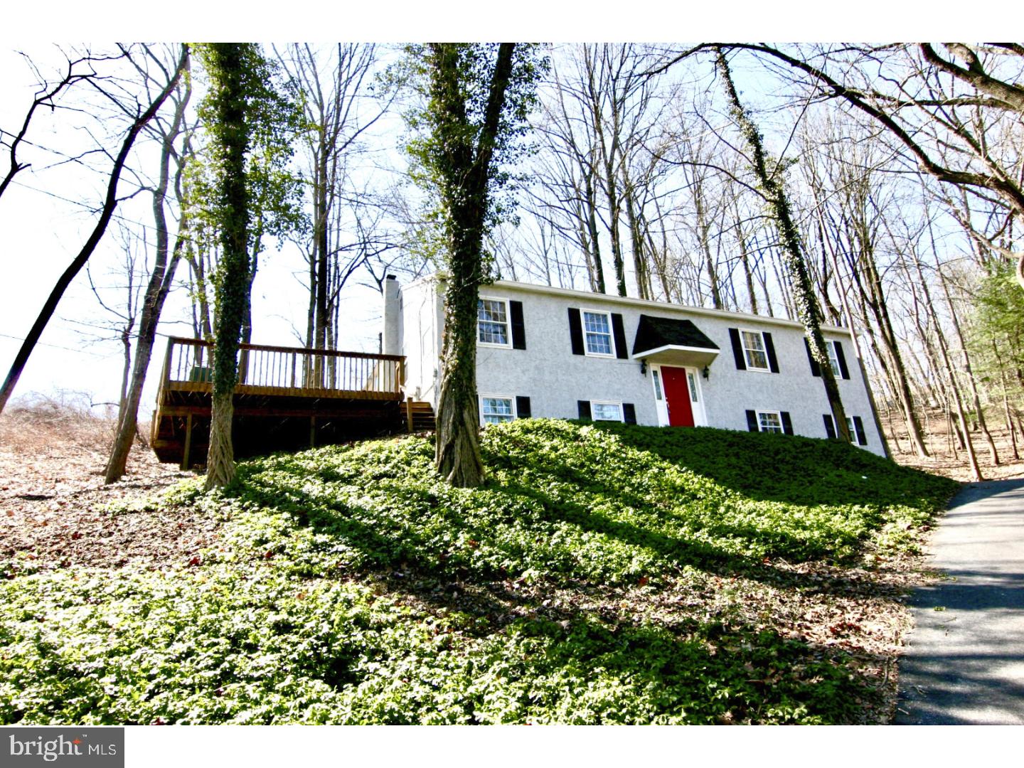 Come and see the best of both worlds! This lovely property is minutes from all the hustle and bustle of downtown West Chester, and when you arrive home, a great spot to rest, regenerate, reflect and feel the great vibes this home has to offer. You will be in awe of the views! The natural light that soaks your generous living space is priceless. Here is a wonderful opportunity to buy a little piece of heaven in West Chester School District and live in a comfortable, mostly one-floor living property. Modern, beautiful kitchen with cherry cabinets and the breakfast nook that opens to the stunning great room with its cathedral ceiling and wall of windows to enjoy the private and wooded view. There is no lawn to mow! Enjoy the multi level wrap around deck to observe nature at it's best, with wildlife visiting in your backyard. Generous sized living and dining room along with 3 bedrooms and two baths (one with a jetted tub) complete the main floor. Hardwood floors t/o main level. Lower level has a large rec room, as well as a laundry, PR and den/office with it's own entrance. Ample parking for multiple cars and a one car attached garage. Convenient to Exton, Delaware, and the PA Turnpike. Make this a definite stop on your tour. This home is in move-in condition. One Year Home Warranty included.  THIS IS NOT A DRIVE BY!