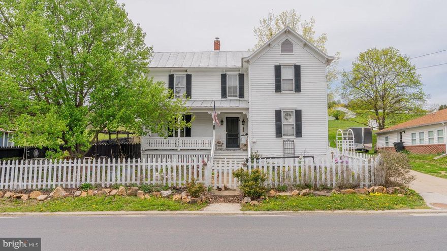 Beautiful farm house in the heart of Franklin, WV features 4 bedroom and 3 bathrooms. 3 primary bedroom options! Main level bedroom and bathroom are handicap accessible. Flex space for potential additional bedroom. Primary suite on 2nd level boasts enormous bedroom, bathroom, office/nursery/hobby room (whatever use suits your needs) and a walk-in closet! Laundry chute from primary to mudroom. Potential as bed and breakfast. Fenced front yard. Fenced side yard. Storage shed. Convenient to shopping and dining. Some windows have been replaced. Fabulous space for a growing family!