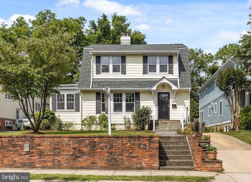 This charming Dutch Colonial with oversized two car garage sits on an idyllic flat lot with incredible backyard and almost 10k sf of land. The expanded main level features sunny living, dining and family rooms; updated kitchen with rear mudroom/pantry, library with front & rear views, wood stove, and pergola shaded rear porch covered with mature vines. The home is turnkey with freshly painted interior, refinished oak hardwood floors, new basement carpet, and 2018 roof with full ice shield underlayment. The conditioned garage is perfect for automotive enthusiasts with extra depth for work bench, heat pump, electric fan heater, 240V plug, painted plywood walls, spigot, bright lighting, and large conditioned storage room above. Fabulous location around the corner from Brookville Market & Pharmacy, down the street from Saturday farm stand. See floorplans.