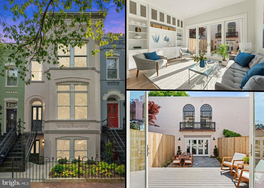 TRULY TREMENDOUS - Never before seen combination of classic tall Victorian home plus GIANT rear carriage house 41' x 30' - all at the heart of Capitol Hill Historic District!   All of the property has been fully renovated top to bottom by consummate craftsmen of Pitch Pine Building Co into a Capitol Hill Custom Compound!  4600 total square feet across two beautiful buildings, plus private courtyard for deck, patio, garden.  Together, the main floor flows across 2000+ SF of connected space - an entertainer's dream!  Thoughtful layouts deliver full flexibility to live as one multi-generational home, or as 2, 3, or even 4 separate living units.   Must be seen in person!  Call friendly agent with questions.

OPEN Saturday (1-3) and Sunday (12-2) or call us for private showing tour.