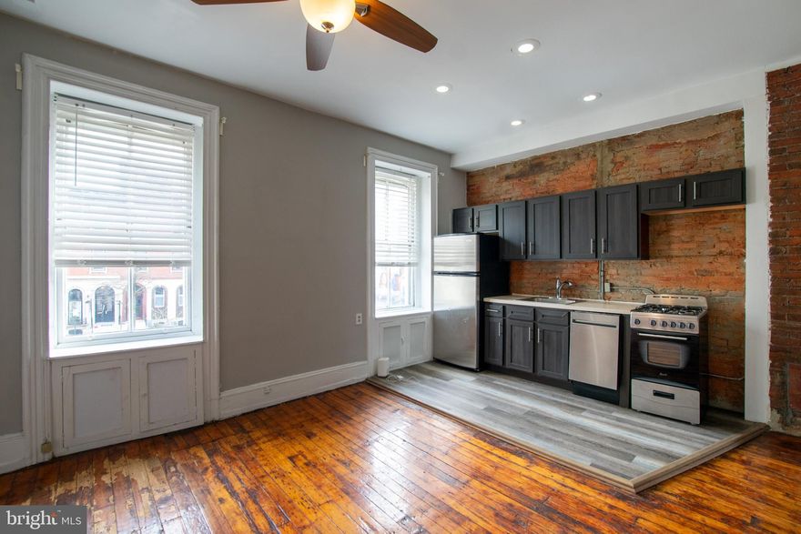 *Available NOW!*

Come reside in this second floor one bedroom apartment in a classic historic Spring Garden walk up building with six units total. The apartment features an updated kitchen and bathroom along with classic hardwood flooring throughout. The property features original charm that you just can’t find in newer construction in the city and basement laundry facilities. Steps away from shops and cafe’s in Fairmount, Whole Foods on the parkway, the Philadelphia Museum of Art, the Barnes Foundation and multiple highway and transit routes.

Lease Terms: Generally, 1st month, and 1-month security deposit due at, or prior to, lease signing. Other terms may be required by Landlord such as last month’s rent upfront. $65 application fee per applicant. Tenants are responsible for: electricity, gas (if applicable), cable/internet. Water is a flat monthly fee of $60. Additional fees or requirements may be applicable for units with Homeowners or Condo Associations. Landlord Requirements: Applicants to make 3x the monthly rent in verifiable gross income, credit history to be considered, have no evictions within the past 5 years, and must have a verifiable rental history with on-time rental payments. Exceptions to these criteria may exist under the law and will be considered. Cosigners will be considered.

*Pets are conditional on owner’s approval and may require an additional fee
*Limited uncovered off-street parking available for $225/mo – located in the rear of 1919 Spring Garden & 1933 Spring Garden.