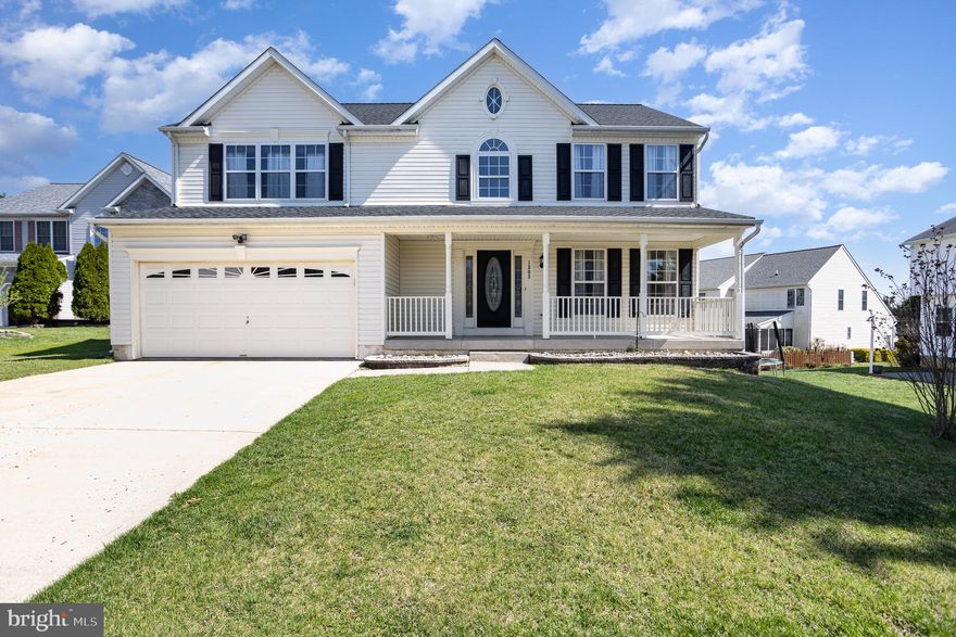 Nestled in a quiet cul-de-sac, this beautifully updated 4 bedroom 2.5 bath home offers a perfect blend of luxury and comfort. As you step inside, you're greeted by a stunning chandelier in the foyer, leading into a spacious living room and dining room with elegant arched doorways. The entire home boasts fresh, neutral paint and luxury vinyl plank flooring. The kitchen, remodeled in 2021, features exquisite quartzite countertops, Stainless appliances, an oversized island with seating, and high-end Signature Custom Cabinetry. Completing the main level are a laundry room and a half bath.  Walk-in closets are featured in every bedroom on the upper level. Primary bedroom features a private bath and ceiling fan. Home is equipped with ethernet hardwiring throughout for seamless connectivity.  The fully fenced backyard features a Trex deck and a shed, providing the perfect space for outdoor relaxation and activities. This home is truly a must-see, combining style, convenience, and modern upgrades in a serene setting. New roof was installed in 2024, and HVAC system was updated in 2022.