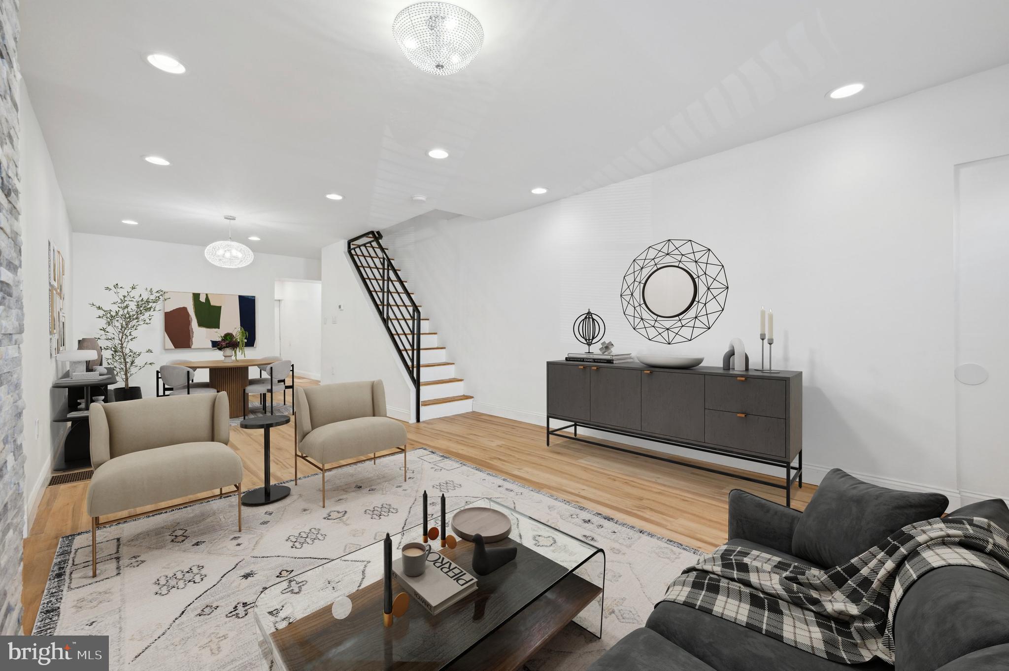 Welcome to 2732 W York St, a beautifully renovated home in the heart of Philadelphia, offering a quick commute to cultural and business hubs, public transportation, and Center City. This stylish two-story property boasts a fresh, modern look with meticulous upgrades throughout. The exterior is freshly painted with a sleek, contemporary color, offering excellent curb appeal.
Step inside to find a spacious, open-concept living area flooded with natural light, featuring elegant recessed lighting, chic light fixtures, and beautiful hardwood flooring that flows seamlessly into the dining area. The accent wall with stone veneer adds a unique character to the space, creating a cozy atmosphere perfect for entertaining.
The kitchen is equipped with stainless steel appliances, modern cabinetry, and a striking tile backsplash. With ample counter space and storage, this kitchen makes meal prep a breeze.
Upstairs, the bedrooms are generously sized, featuring new floors and plenty of closet space. The updated bathroom shines with a stylish tile design and a backlit mirror, adding a touch of luxury to your morning routine.
Enjoy outdoor gatherings in the private, fenced backyard – perfect for relaxing in the sun.
Ideally located with easy access to public transportation and a variety of cultural and business hubs, this home offers convenience for both commuting and exploring all that Philadelphia has to offer. Don’t miss the opportunity to make 2732 W York St your new home—schedule a showing today!