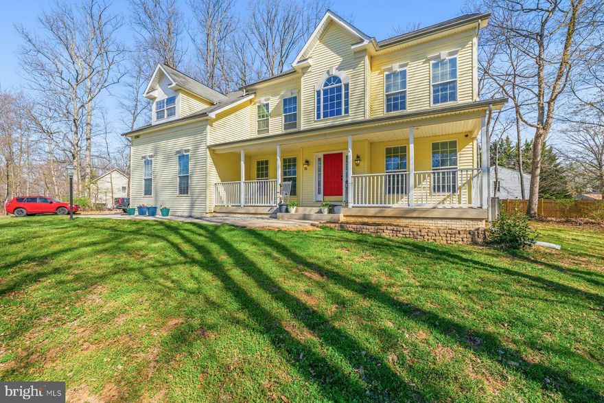 OPEN HOUSE SUNDAY APRIL 12 FROM 12 PM TO 2 PM

Welcome to 12302 Hungerford Manor Drive. 5,384 sq. ft. of living space nestled on 1.33 private acres in Monrovia. This 4-bedroom, 4 full bath, 1 half bath home spans three finished levels with new roof installation in April 2026. The main level features a dedicated home office, formal living room, formal dining room, and a family room with a fireplace, all flowing into a spacious eat-in kitchen. LVP flooring and carpet run throughout the home. Upstairs you will find four bedrooms, including an oversized primary suite with a generous bath. The finished walk-up basement offers a wet/dry bar and two bonus rooms ideal for a home gym, media room, or additional flex space. Enjoy the front porch and back deck overlooking a peaceful, private lot. The home is on well water with no monthly water bill, features an owned 1,000-gallon propane tank, dual-zone HVAC, and an active radon mitigation system already in place. 

Video tour available