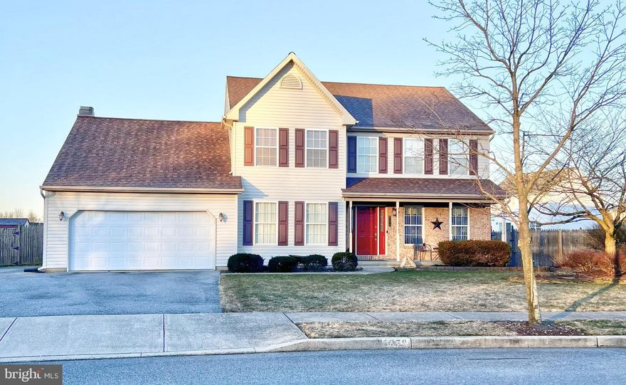 Exuding timeless elegance, this meticulously maintained colonial residence graces the sought-after Hopewell Farms subdivision within the prestigious Parkland School District. Proudly cherished by its original owners, this home features 4-bedrooms and 2 1/2 bathrooms. Discover comfort and sophistication in the formal dining and living rooms, ideal for entertaining guests. The heart of the home lies in the large eat-in kitchen, complete with an island for casual dining and culinary endeavors. Adjacent, the laundry room offers convenience with a full-size washer and dryer, while providing seamless access to the garage for added practicality. Retreat to the inviting family room, adorned with a gas fireplace, skylights, and a slider leading to the backyard sanctuary, featuring an enticing inground pool in the fully fenced yard, complete with a utility shed. The full basement presents an opportunity to put your finishing touches on, promising increased square footage to add to your home's value. Recent improvemets include a new roof installed in 2022 and a new hot water heater in 2021. Conveniently located near restaurants, shopping, and major routes including 222 and 78. Showings begin on March 23.