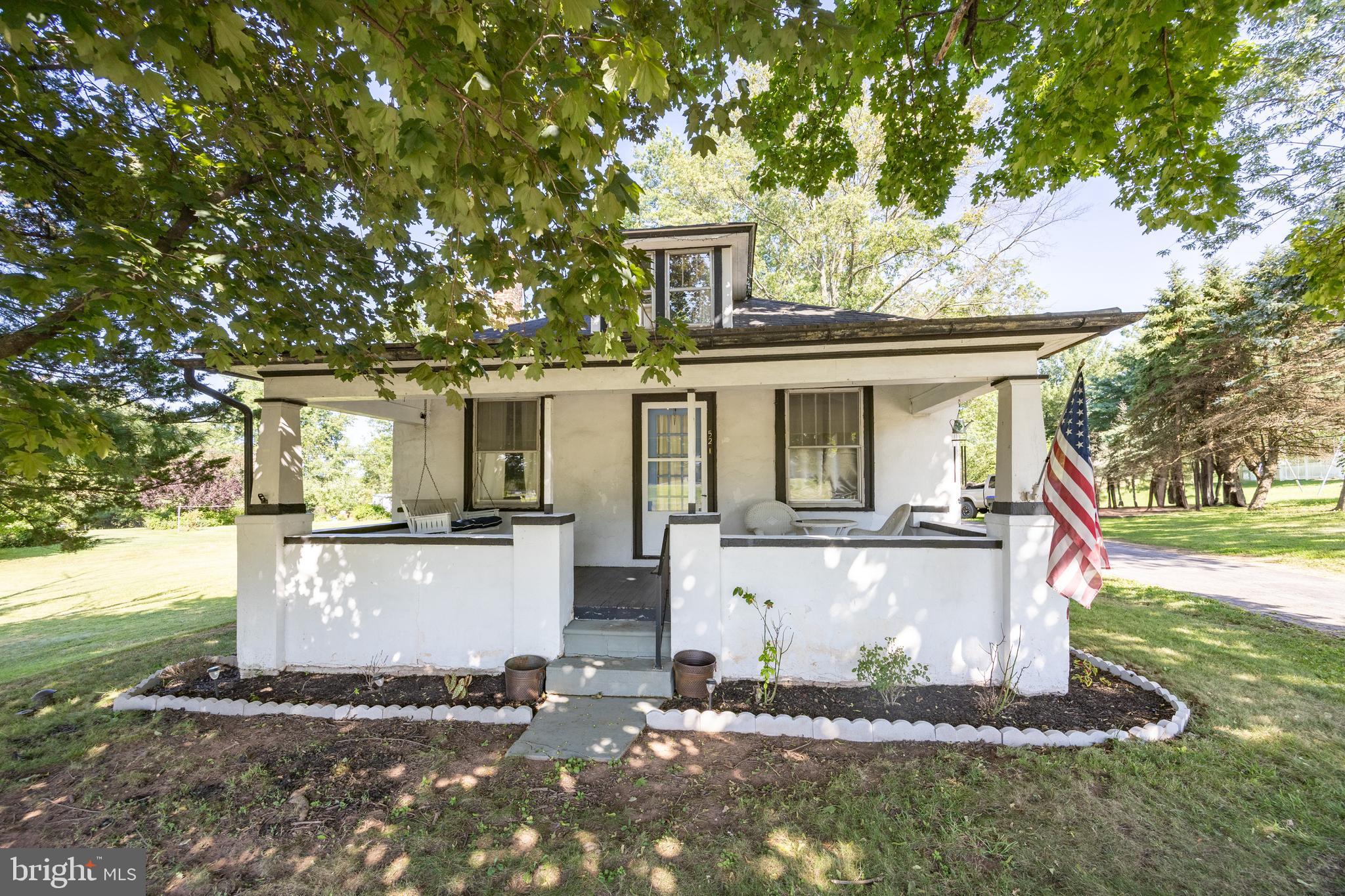 Welcome to 52 Wilson Avenue, a beautifully updated home that offers the perfect blend of modern upgrades and classic charm, set in the desirable Boyertown Area School District. You'll fall in love with the sprawling level yard, picturesque front porch, patio perfect for parties, oversized garage for that workshop you've been dreaming of, and newly updated stylish interior. Step inside to find fresh, neutral paint throughout that flows seamlessly from room to room. The kitchen has been tastefully renovated with crisp white cabinetry, sleek hardware, a stylish backsplash, and durable countertops—perfect for both daily cooking and entertaining. The open dining and living areas feature warm natural light, original woodwork, and plenty of space for gathering. On the first floor, you’ll find two spacious bedrooms. The bathroom has been updated with a dual-sink vanity, framed mirrors, and on-trend fixtures. Upstairs, the third bed or bonus room provides extra space with plenty of natural light and storage. Outside, enjoy a large, level yard ideal for recreation, gardening, or hosting summer barbecues, along with a spacious detached garage offering ample storage and parking. Situated in a convenient location with easy access to local shops, dining, and major routes, this home combines comfort, style, and practicality.