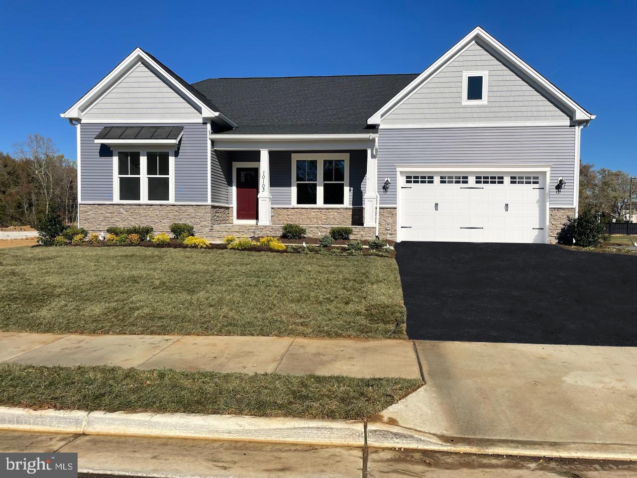 Atlantic Builders is excited to announce 7 new homesites in the popular Pelhams Crossing South neighborhood that range from 1/3 - 1/2 acre in size. This is a prime Fredericksburg neighborhood just off Rt.17 in Spotsylvania County that provides easy access to I-95, Rt. 1 and Rt. 3. Shopping, restaurants and other daily conveniences are only minutes away.
This new main level design offers 3 bedrooms, 2 baths, and plenty of living space for your family. The kitchen opens to the family room and casual dining area and is connected via a butlers pantry to the formal dining/den space. The master suite features two walk-in closets, elevated-height vanity, and a step-in seated shower. Bedrooms 2 and 3 are spacious and share a full bath. With options including front porch, screened-in deck, or finished basement, this home can accommodate families of all sizes and any living situation. This home starts at 2,419 sq. ft.
Please note that home designs, features and prices are subject to change without notice. Photos may include features and finishes that are different than offered in this community. Please see sales manager for details on included features.