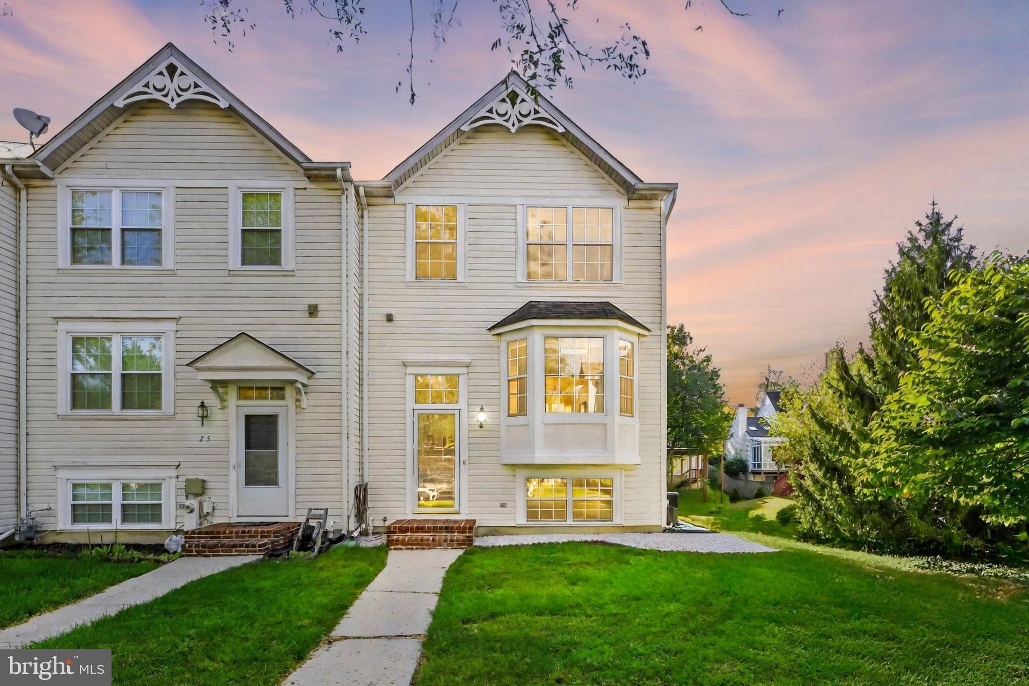 Don't miss the opportunity to tour this MOVE-IN READY, charming end-unit townhome located in the Glyndon Gate community of historic Reisterstown, offering a unique blend of convenience and tranquility. Nestled on one of the Larger Lots in the community, this property backs onto ample open space, offering a sense of a vast private backyard. Step inside this well-maintained home, filled with PLENTY NATURAL LIGHT THROUGHOUT THE DAY. The freshly painted interiors provide a clean and modern canvas for personalization.
Refreshed in recent years (2019), the kitchen boasts classic selections with timeless appeal. Featuring granite countertops, stainless steel appliances (2025), gas cooking, tile backsplash, and a generous pantry. NEW APPLIANCES just installed end of August, have a 2-YEAR WARRANTY. The main level showcases newer hardwood flooring, an open concept living and dining area and access to the deck overlooking the serene open space.
FULLY FINISHED WALK-OUT BASEMENT with newer carpets, provides a versatile space for family room/ game room, a bonus bedroom/office/den, a renovated full bath (2019), laundry space, and ample storage. Upstairs, you'll find the master bedroom with a newly renovated walk-in shower in the ensuite bathroom and 2 other rooms. Additional upgrades include MAIN LEVEL HARDWOOD FLOORING INSTALLED IN 2019, NEW ROOF (2019), NEW HVAC- inside unit (2018), and A NEWER WATER HEATER (2013).
Situated about 1 mile from Main Street's businesses and eateries, bus stops and a private school at walking distance. Easy access to amenities like Hanna More Skate Park, and Sunshine Playground and Major Commuter Routes. Major shopping destinations like Costco, BJ's, Wegmans, TJ Maxx and so many more are just a short drive away. Schedule your tour today..!