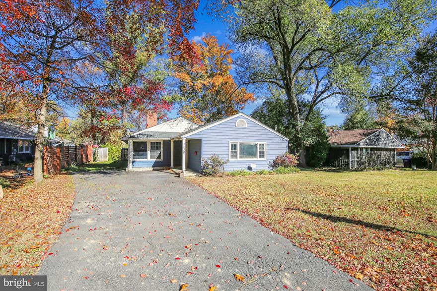 Great 4 bath/2 bed home in Falls Church's Woodley neighborhood. Tucked into a quiet, tree-filled community, this sweet home boasts classic Mid-Century style with sun-filled living area, situated on a nice sized, green lot. Many original details remain and the home has been expanded adding a full bath, an extra bedroom and a bonus room that can function as a bedroom or a great office.  On top of the charm is convenient access to commuter routes, like Rt50,  495 and 66 and vibrant amenities, like the Mosaic District. Home is being sold as-is.