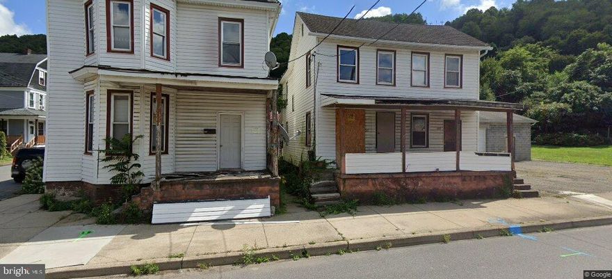 Great investment and rental opportunity.  Major rehab needed! Three houses on one lot. Two make up a duplex, and the third is a single family 2/3 bedroom. Square footage is estimate, No other photos