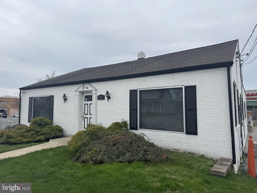 Professional Office building for sale. Ideal location on major road with high traffic count. Brick and block construction with basement. Building has served as the same law practice  since 1951. 2400+ square feet on the main level plus 1400 sq.ft finished space in the lower level.  Currently set up for 6 offices, kitchen and 2 half baths on the main level. See attached floor plans and restrictions for more details. Parking for 7+ cars