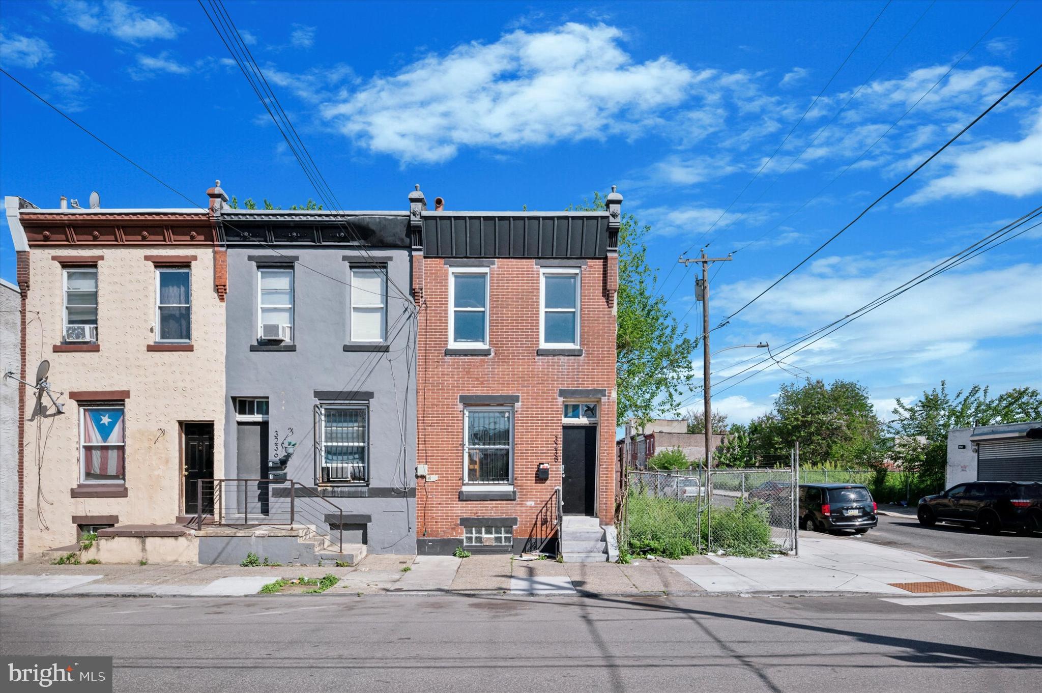 **GREAT CONDITION 2 BED/2 BATH PROPERTY READY FOR YOUR PORTFOLIO OR FIRST HOME**The first floor has an open plan with kitchen, full modern bath and a rear bedroom with yard access. The 2nd floor is a true retreat with exposed brick, loft style open bedroom, full modern bath and rear bonus room. The roof has recently been done and property painted. The basement houses the mechanicals and is clean, dry and good for storage. Schedule your showing today! Great value for the location. All offers will be presented, property is sold in as is condition, deposit of $2500 must be made within 3 days of signed agreement of sale. It is suggested buyer uses MBA Abstract for title.