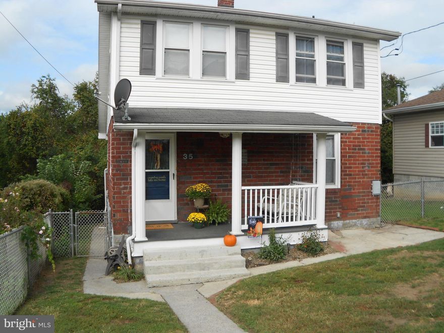 Move in ready!  Charming 2 story home with french doors, pretty stairway, and a very large semi-private deck.  Wooded back yard but still close to everything that Cumberland has to offer.  Three bedroom, one bath home features central air.  The large deck is partially covered so you will have shade in the summer, but also can enjoy a little sunshine.  This home is a must see!  Well taken care of,  very nice, and centrally located .  This home is bound to go quick, so come and see it.