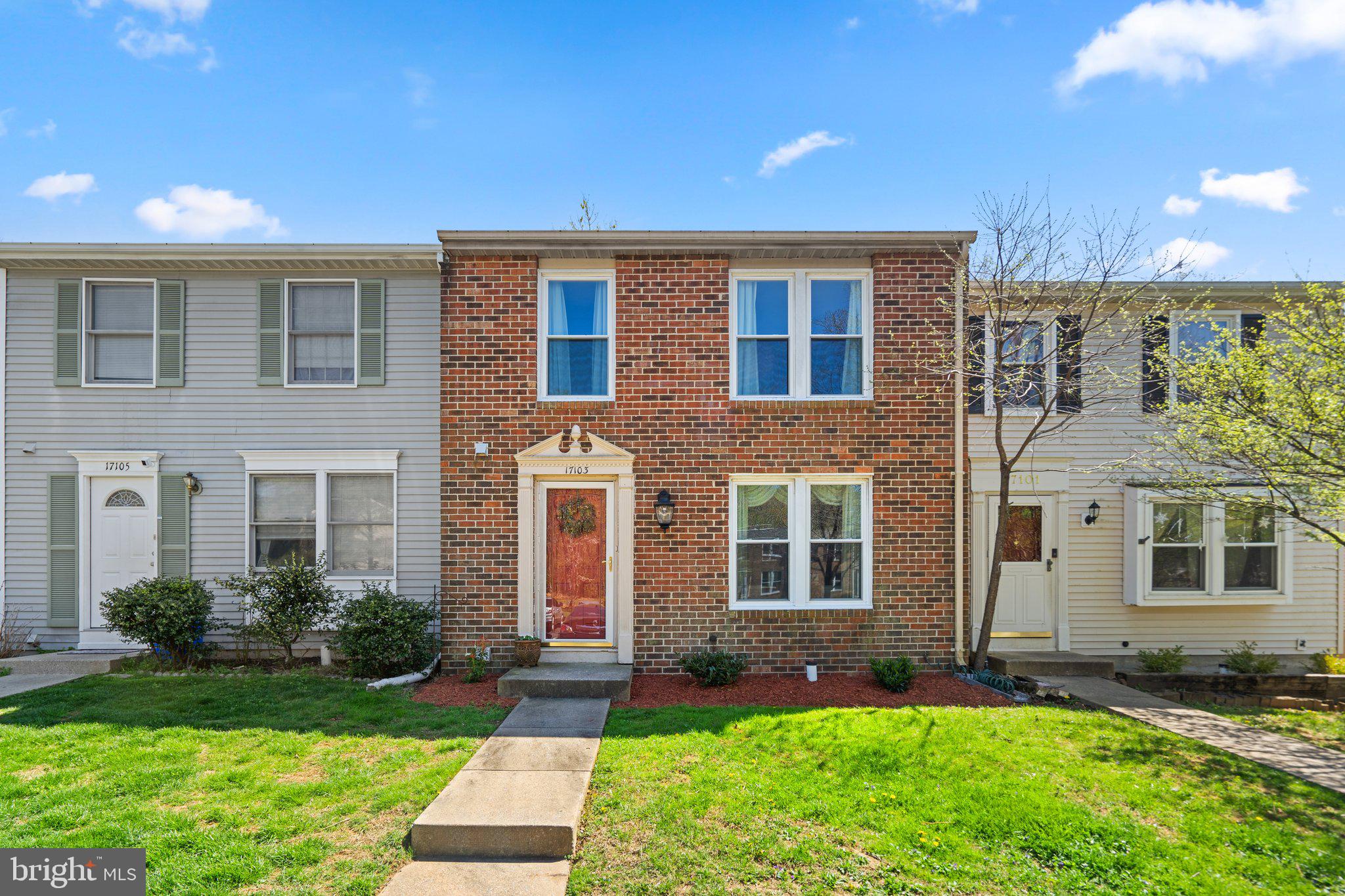 Come take a look at this beautiful townhouse in sought after Olney! This home has 3 spacious bedrooms as well as 2 full baths upstairs. Backing up to the woods with a beautiful walk out patio offers wonderful peace and quiet with a great view! Walking distance to Cherrywood Park right down the street which has a basketball court, athletic field, playground and a pavilion. Conveniently located near the heart of Olney which offers shopping, restaurants, gyms and other wonderful amenities! This home is priced to sell! Don't miss out!!