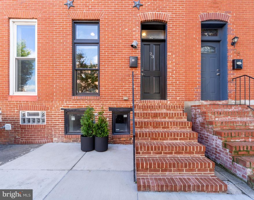 Butcher’s Hill Living: Spacious, modern and steps from it all!

Three car parking, renovated to CHAP standards in 2017, this home offers the perfect mix of historic charm and modern convenience, while still carrying valuable CHAP tax credits to ease your monthly payment. Whether you are already calling Baltimore home and ready to upgrade your lifestyle with more space, walk-in closets, private parking, and outdoor decks—or relocating to the city with Johns Hopkins just steps away—you’ll find a worry-free, stylish home in one of Baltimore’s most welcoming neighborhoods.

A home Designed for Living

Generous Lot: A rare oversized lot allows both off-street parking (three cars) and the creation of a private first-level garden or entertaining oasis.

Outdoor Lifestyle: Two decks provide incredible vantage points for city fireworks, evening dining, or entertaining friends. The third-floor deck is hall-accessible—no need to cut through a bedroom.

Third-Floor Suite: Your private retreat with a full bath, walk-in closet, and wet bar, complete with space for a beverage fridge. This level functions as a self-contained oasis for relaxing or hosting.

Walk-In Closets & Storage: Thoughtfully designed closets throughout (a true luxury in Baltimore rowhomes) plus a waterproofed basement with French drain—ideal for bikes, storage, or hobby space.

Upgrades for Peace of Mind: A brand-new sewer line and waterproofed lower level ensure low-maintenance living.

The lifestyle around you:

Johns Hopkins Medical Campus is just blocks away, making for an easy commute.

Fells Point waterfront is minutes away, home to boutiques, dining, and the Saturday morning Farmers Market.

Patterson Park is your backyard playground—dog walking, running trails, sports fields, festivals and concerts all year long.

Butcher’s Hill itself is known for its tight-knit, established community with tree-lined streets and a strong neighborhood association.

This isn’t just a house—it’s a lifestyle. Imagine mornings at the Fells Point Farmers Market, evening strolls through Patterson Park, and hosting friends on your private deck with fireworks in the distance. All in a home that’s been thoughtfully updated for comfort, storage, and ease.

Turnkey, tax-advantaged, and lifestyle-rich—this Butcher’s Hill home is the perfect landing spot for your Baltimore story.