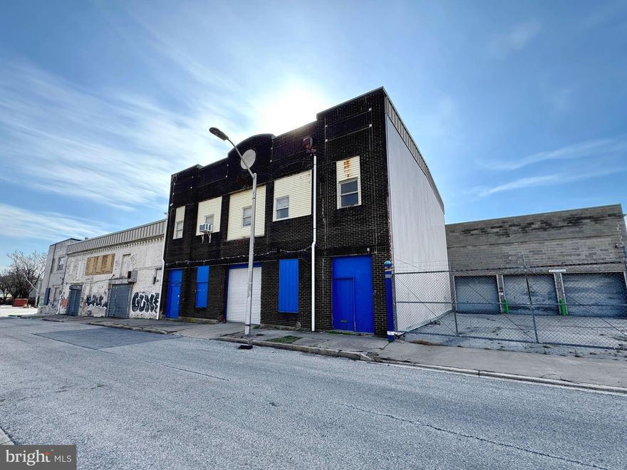 REAL ESTATE AUCTION featuring ON SITE and SIMULCAST BIDDING!! Online Bidding Opens - Monday, April 27, 2026. Live On Site Auction - Wednesday, April 29, 2026 at 12:00 noon. List price is opening bid. Live Auction Bidders – a $50,000 deposit, payable by cashier’s check, will be required of the purchaser at time and place of sale. The deposit shall be increased to 10% of the purchase price with 24 hours at the Auctioneer’s office (wire or cashier’s check). Online Auction Bidders – a $50,000 deposit, payable by cashier’s check or wire, will be required of all online bidders prior to the start of the live auction. The deposit will be held in escrow until the completion of the auction and will be retained from the winning bidder. 1149 Watson Street, the former KoldKiss Snowball manufacturing facility, offers over 16,000 square feet of warehouse space in the heart of Baltimore City. The property features multiple loading bays, a fenced parking apron, and substantial cubic storage capacity. Nearby is a mix of commercial and industrial properties, with increasing mixed-use development driven by Harbor East, Little Italy and the $1 billion Perkins Homes redevelopment. Fayette Street, Lombard Street, and I-83 are within a half mile, providing convenient access to downtown and other parts of the city.

The auction presents an opportunity to acquire a warehouse property in a rapidly evolving and high demand area. The building can be redeveloped or utilized in its current configuration.