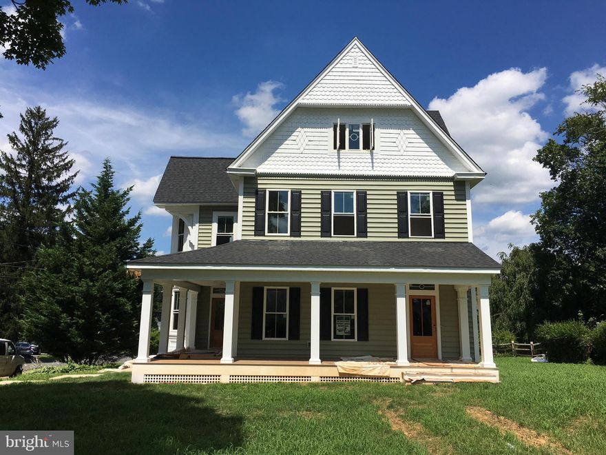 A picturesque Piece of Bel Air History! Modern conveniences combine w/ historic appeal in this lavishly restored landmark Queen Anne style home. The "Hopkins House", circa 1904, has seen many cherished yesterdays, but is being fully renovated & will be ready for modern living. Home features 9'+ ceilings & open floor plan. Renovations complete by late Aug/early Sept. Buyer pays all transfer taxes.