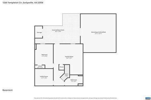 Tiny photo for 1250 Templeton Cir, EARLYSVILLE, VA 22936 (MLS # 676249)