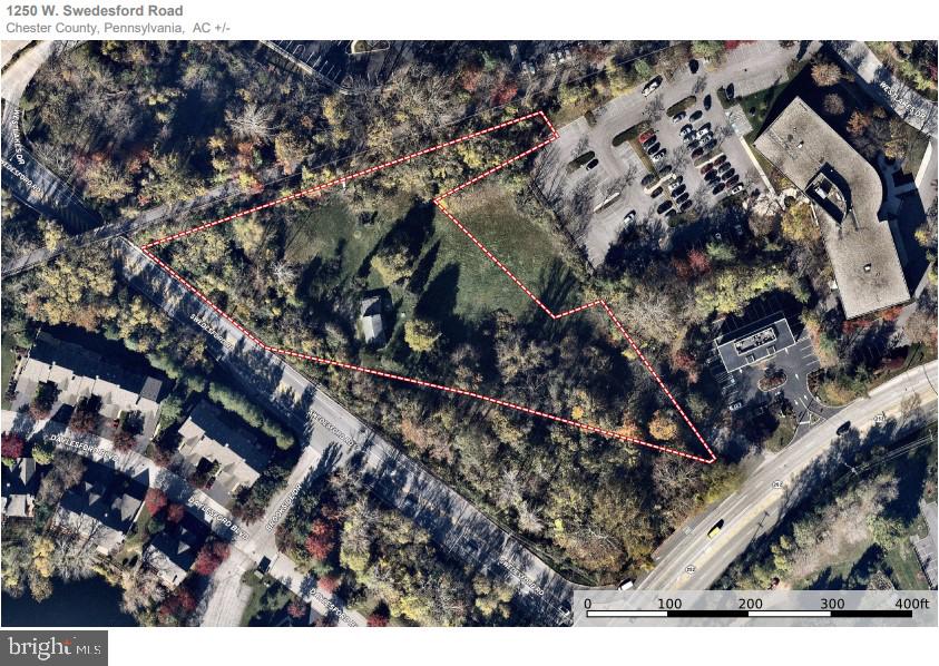 Generous sized 2.4 acres of commercial or residential development land located at a hard intersection, in
close proximity to Route 202 in Berwyn, PA. Zoning permits various uses including
retail, office, hotel and multi-family.
Available property is located in a rapidly growing
area with a high job concentration with an average household income for the region
is $200,000.00 a year, which is double the national average.
Hotel and retail concept plan on file., or possible (10) $1M+ Condos project with Commercial.
This highly visible corner property comes with 917 feet of road frontage on Swedesford Road making it an ideal property for retailors and hotels. This property backs the the Chester Valley Trail and has traffic counts at 19,629 VPD in both directions.
Corner parcel also available. Please see listing agent for details.